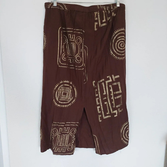 ASHRO Skirt & Tunic Top Hobo Rayon Set Size 1X - Picture 8 of 9